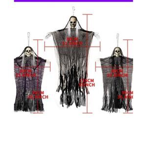 NEW 3pcs Halloween Ghosts (3566)